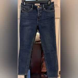 Women's REVTOWN SUPER SKINNY JEANS INDIGO Size 27 ankle